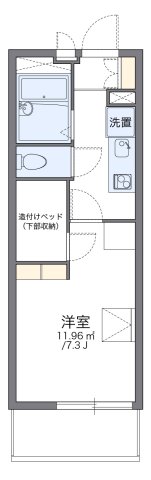 代表的な間取のため実際の間取とは異なる場合があります