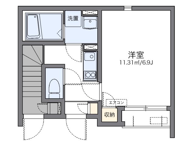 代表的な間取のため実際の間取とは異なる場合があります