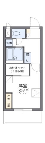 4階の間取り図