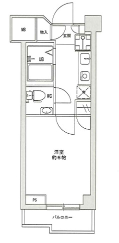 3階の間取り図