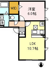 1階の間取り図