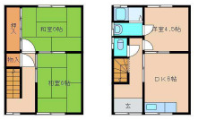 1階の間取り図