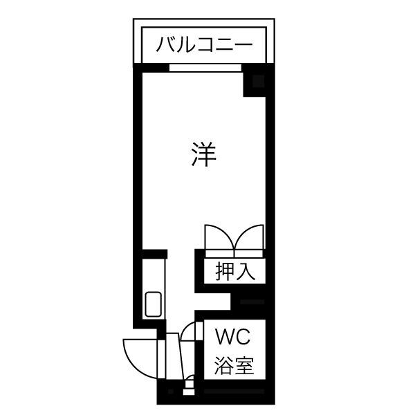 4階の間取り図