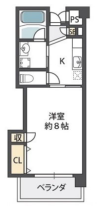 1階の間取り図