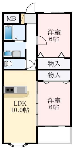 3階の間取り図