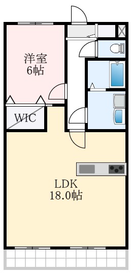 2階の間取り図