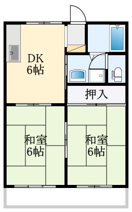 2階の間取り図