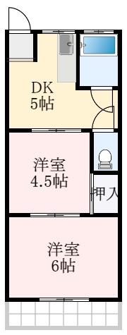 4階の間取り図