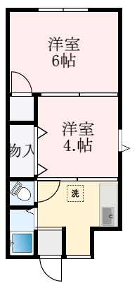 2階の間取り図