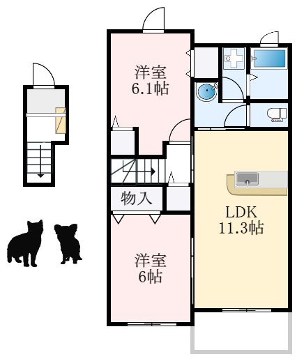 間取図