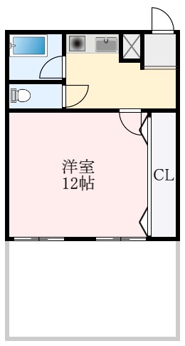 4階の間取り図