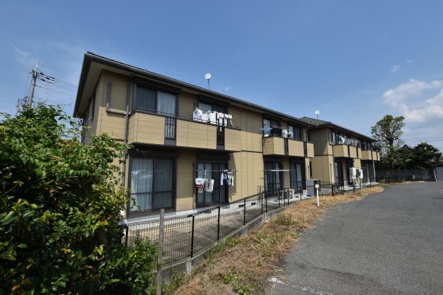 シャーメゾンキティーA棟の外観