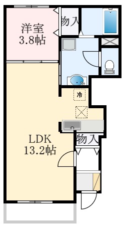 1階の間取り図