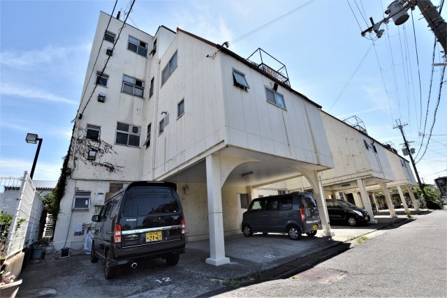 幸福マンションの外観