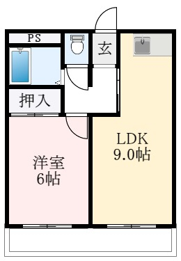 3階の間取り図