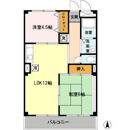 3階の間取り図