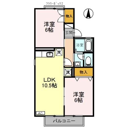 1階の間取り図