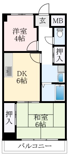 3階の間取り図