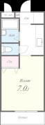 2階の間取り図