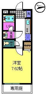 1階の間取り図