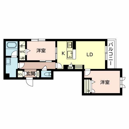 3階の間取り図