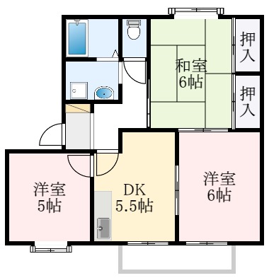 1階の間取り図