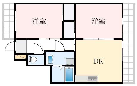 3階の間取り図