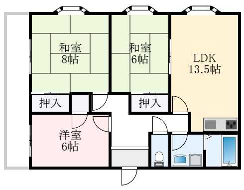 別号室の写真です。ご参考までに