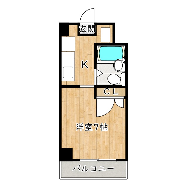 2階の間取り図
