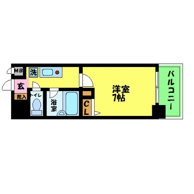 11階の間取り図
