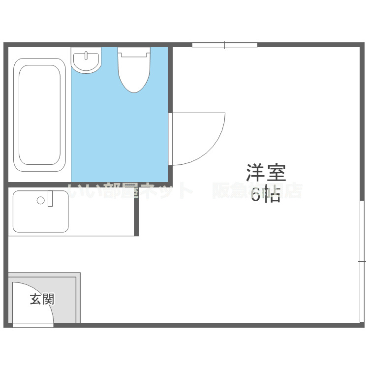 3階の間取り図