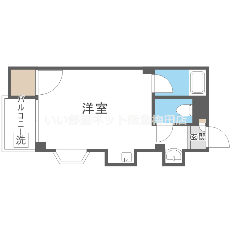 2階の間取り図