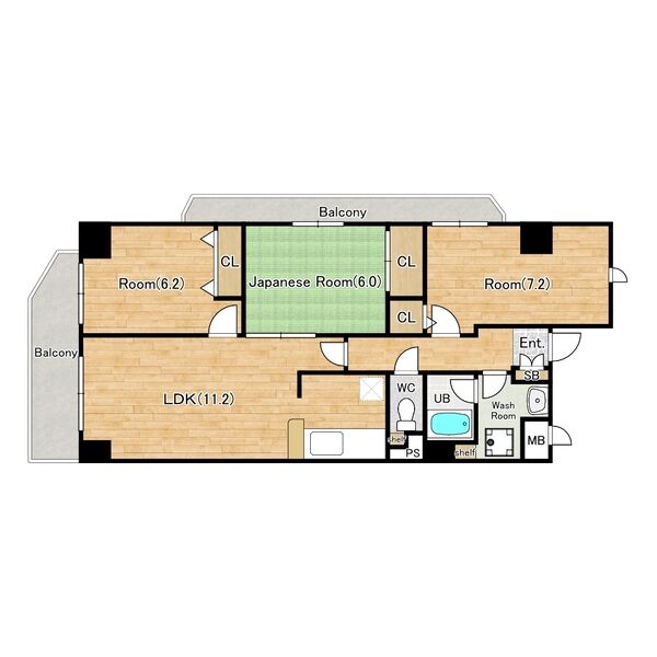 反転タイプとなります。