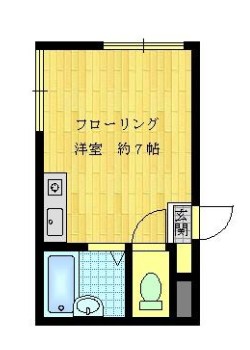 2階の間取り図