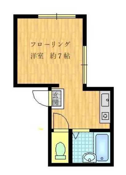 2階の間取り図