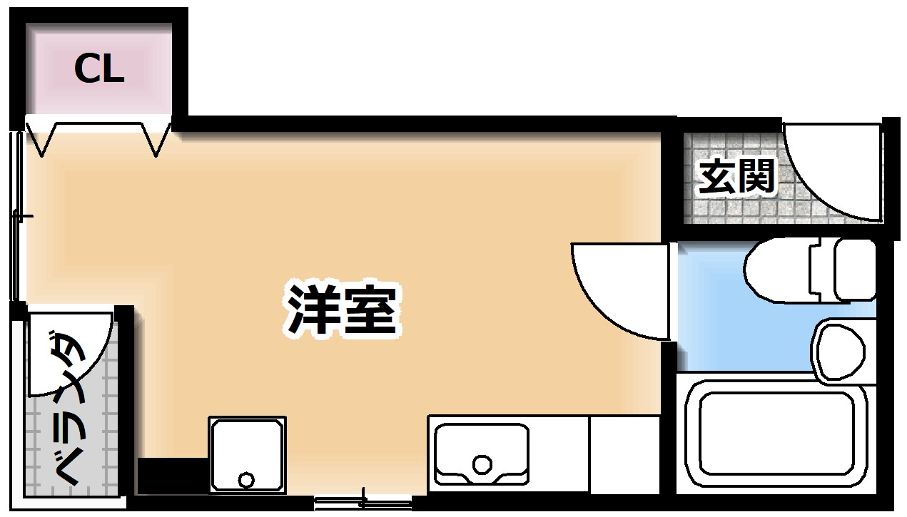 3階の間取り図
