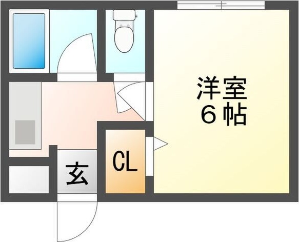 2階の間取り図