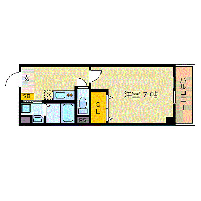 3階の間取り図