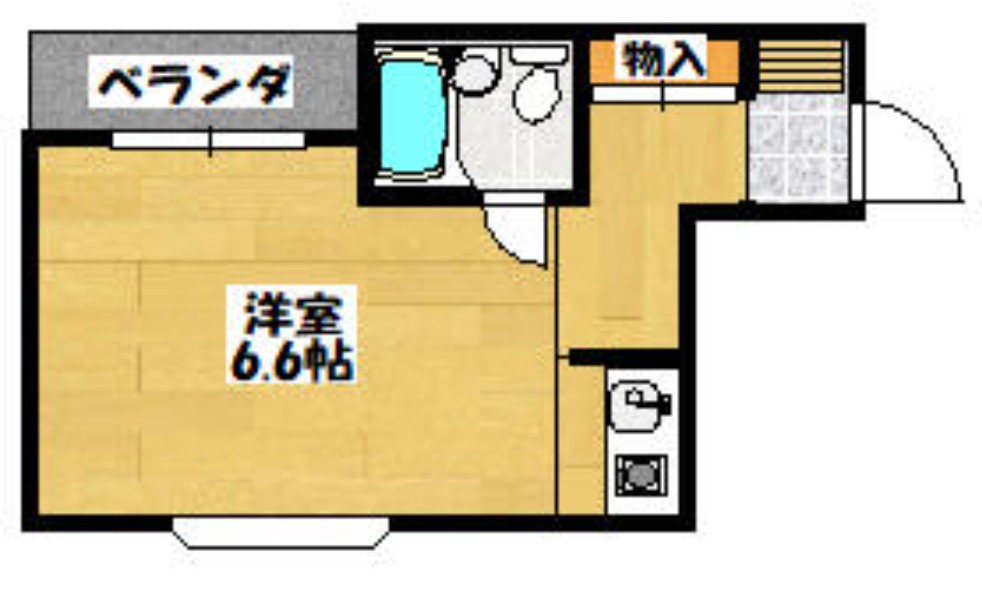 3階の間取り図