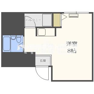 3階の間取り図
