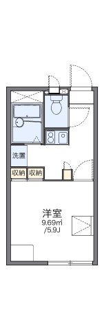 1階の間取り図