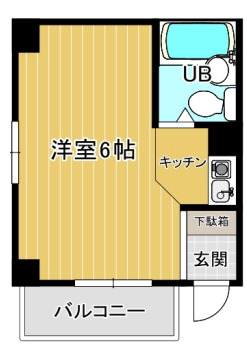 1階の間取り図