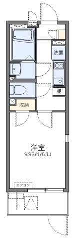 1階の間取り図