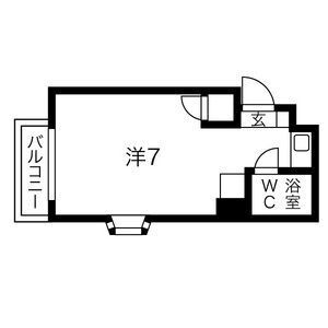 2階の間取り図