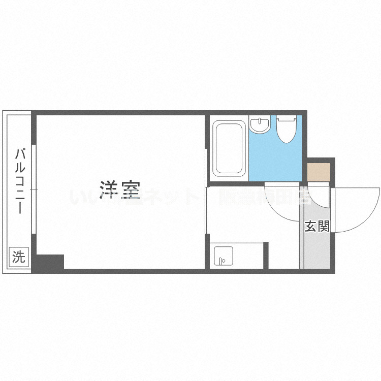 2階の間取り図