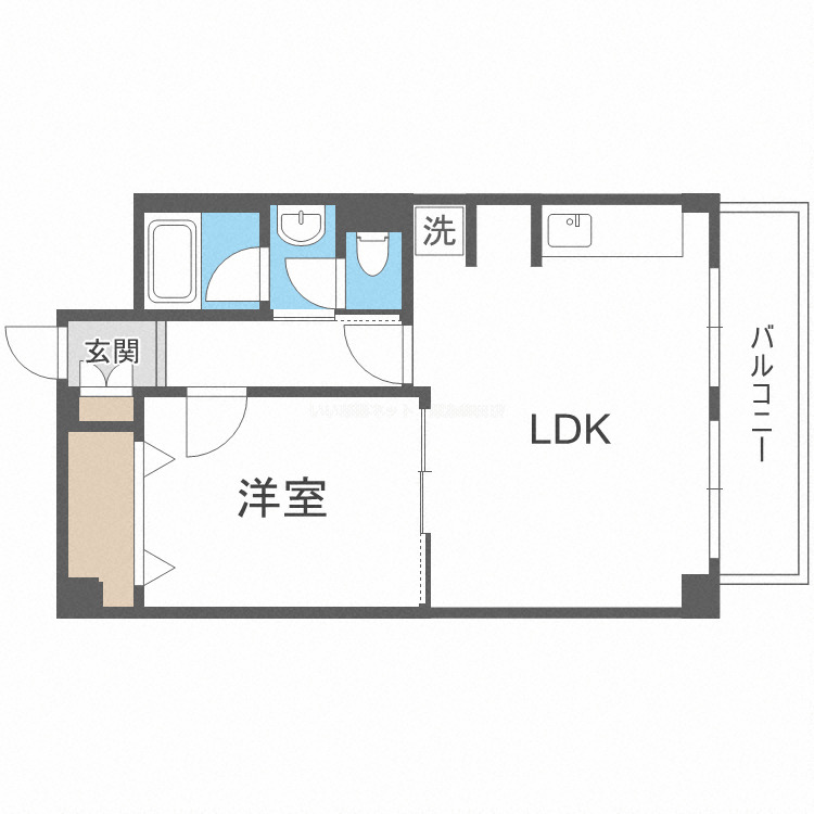 5階の間取り図