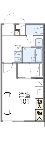 1階の間取り図