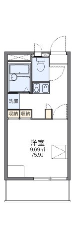 2階の間取り図