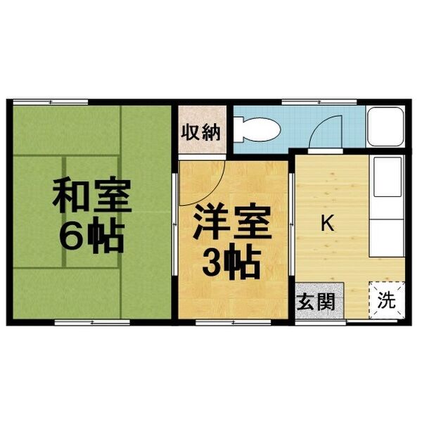 2階の間取り図
