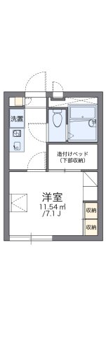 2階の間取り図